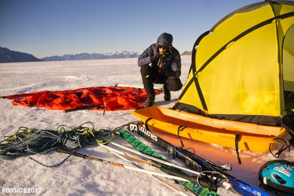 Bergans Helium Dome на терен