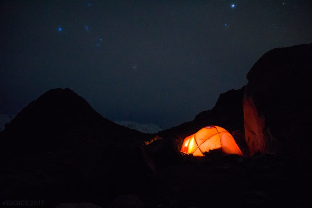 Bergans Helium Dome на терен
